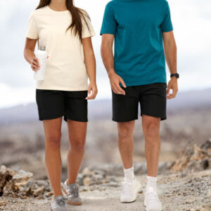 UNISEX MERCERISED COTTON SHORTS